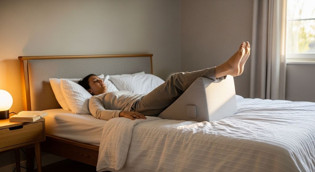 How to Relieve Leg Swelling at Home with Proper Positioning